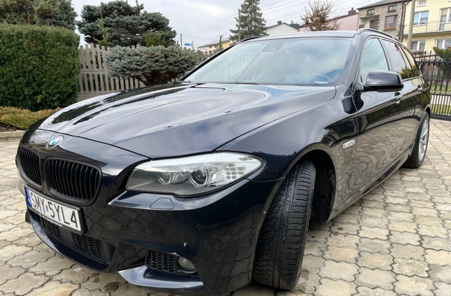 BMW Seria 5 cena 69999 przebieg: 199000, rok produkcji 2012 z Barczewo małe 596